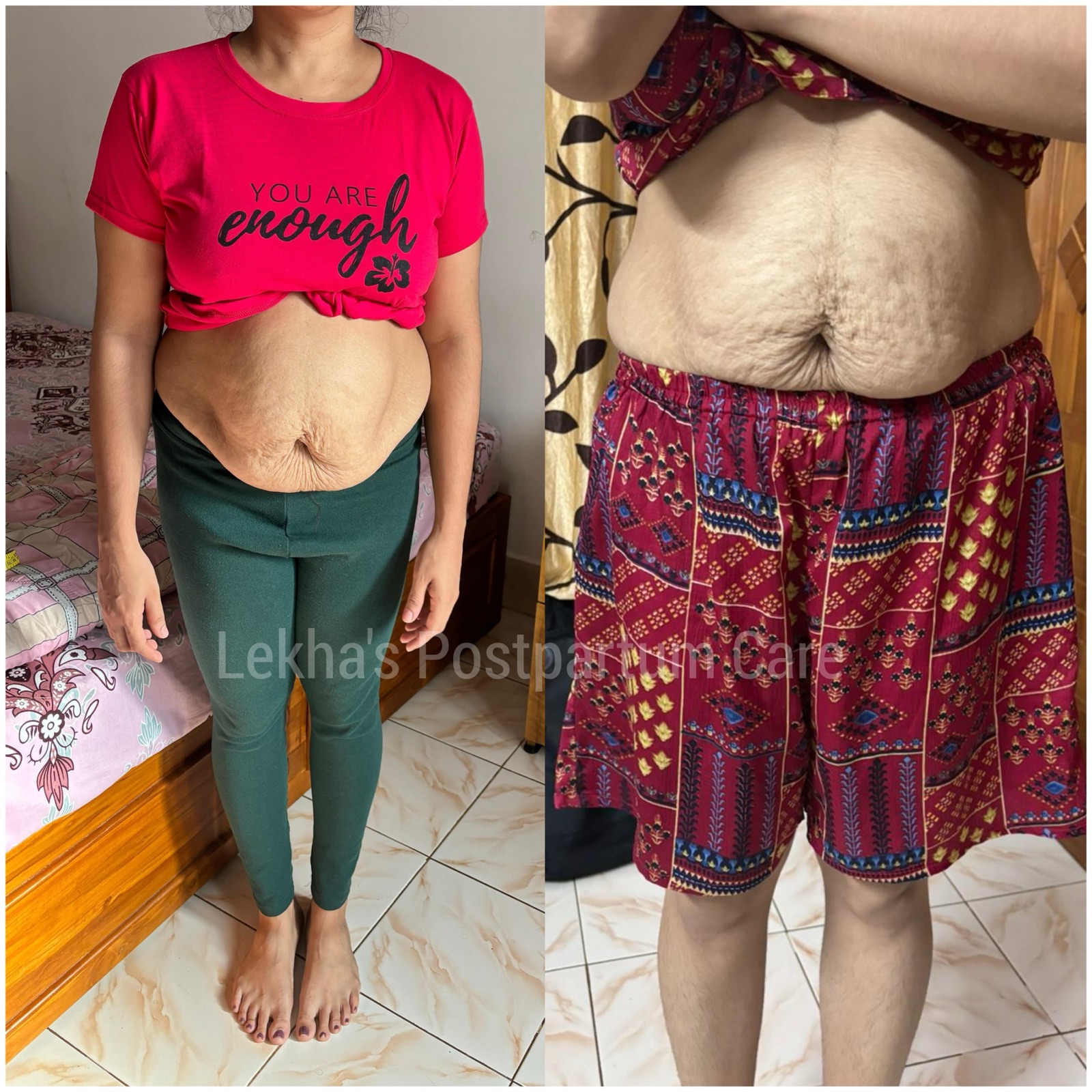 Personalized postpartum mother care progress
